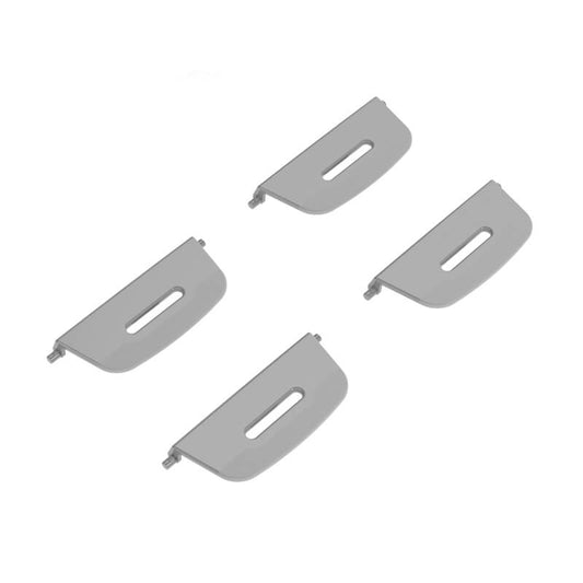 PeeWee Ersatz-Clips 4er-Set – Halterungen für PeeWee EcoDome Katzentoilette, sichert Haube und Unterteil.