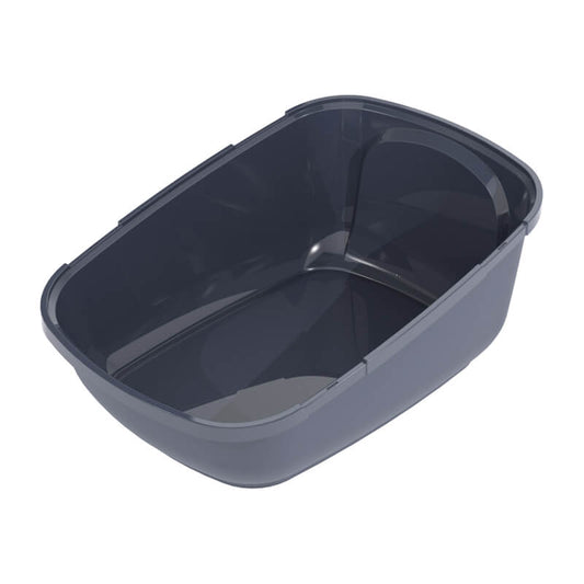 PeeWee Ersatzwanne anthrazit – Unterteil Wanne Schale für EcoDome & EcoGranda Katzentoilette Katzenklo