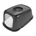 PeeWee Ersatzhaube Deckel schwarz Haube für PeeWee EcoDome Katzentoilette mit Öffnung für Aktivkohlefilter zur Geruchsneutralisierung.