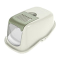 PeeWee EcoHus / EcoMinor Katzenklo Haube / Deckel + Tür + Kohlestofffilter salbeigrün