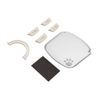 PeeWee EcoDome / EcoGranda Katzenklo Haube / Deckel + 7tlg. Set taubenblau