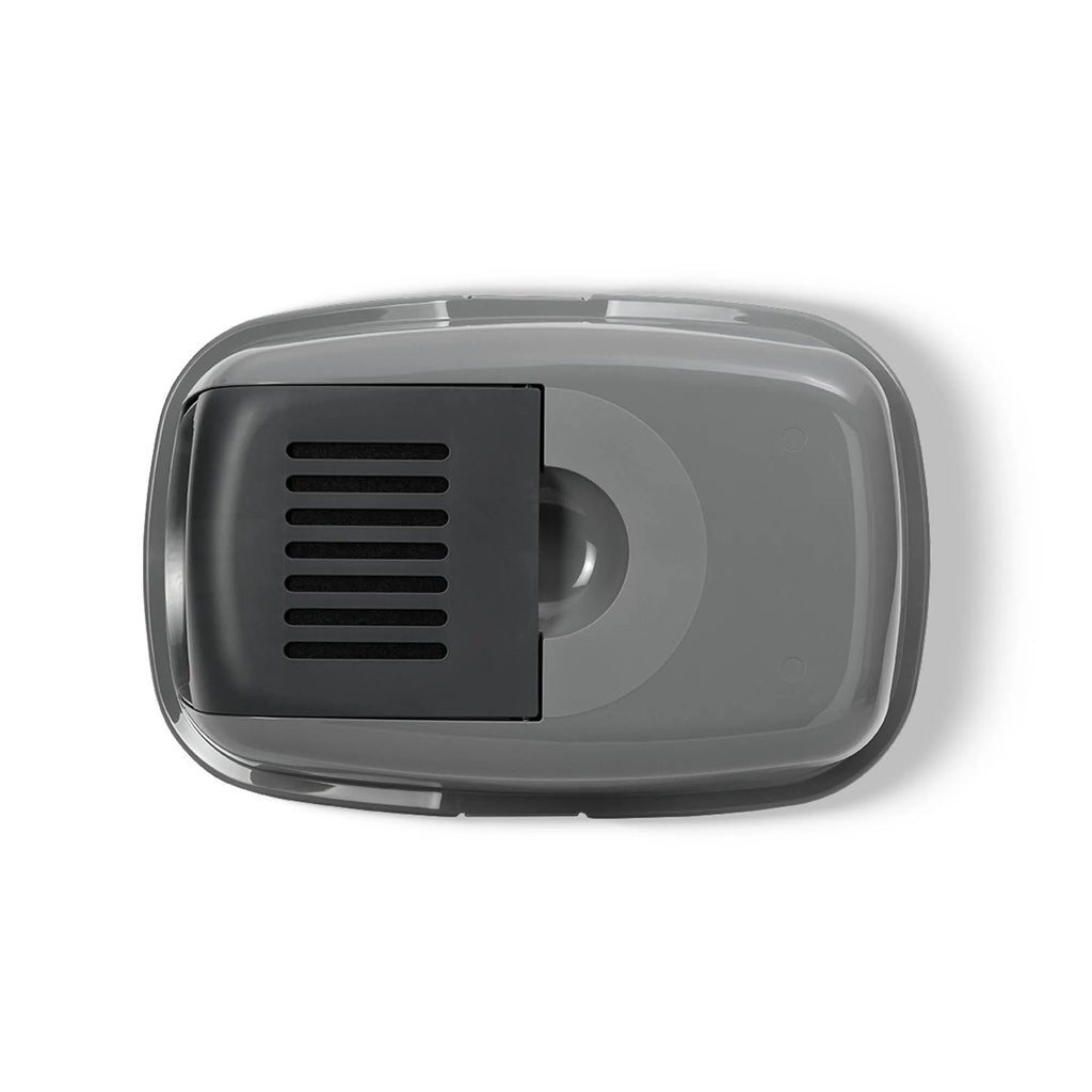 PeeWee EcoHus Katzenklo Grau – Starterpaket mit Haube & 3 kg Holzpellets
